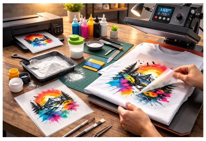 How to Use DTF Transfers