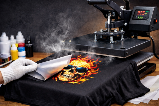 How to Heat Press DTF Transfers